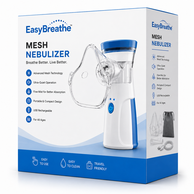 EasyBreathe Pro™ Portable Nebulizer Kit (FREE SHIPPING)