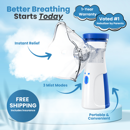 EasyBreathe Pro™ Portable Nebulizer Kit (FREE SHIPPING)